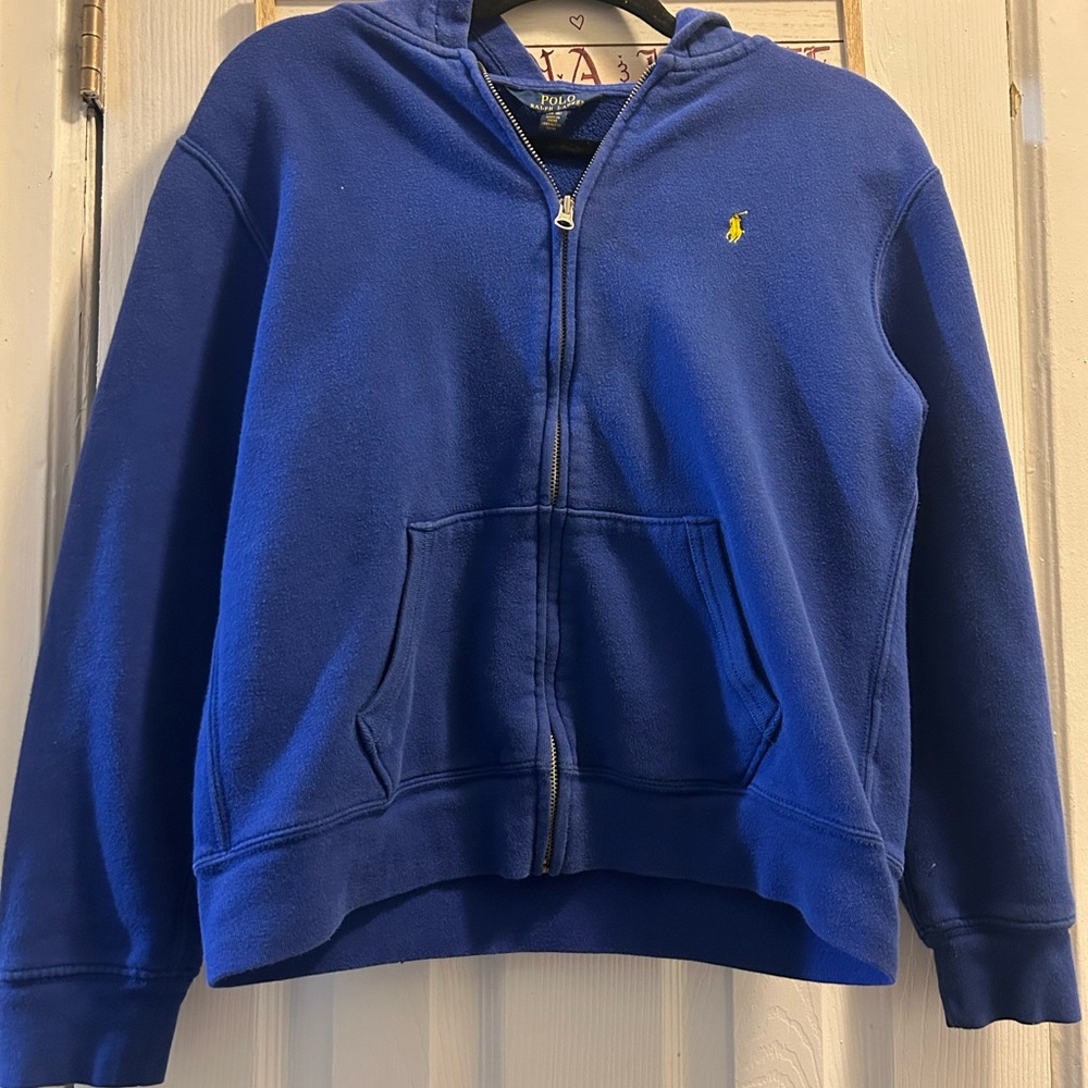 Polo by Ralph Lauren  Royal Blue Zip-Up Hoodie